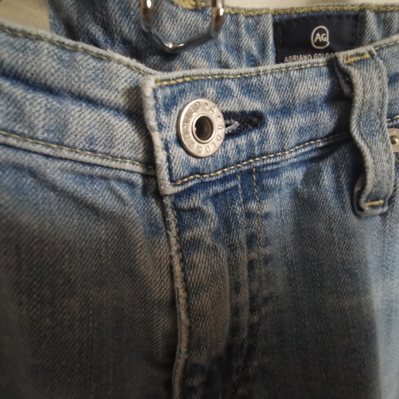 AG Adriano Goldschmied The Legging Super Skinny Light Wash Jeans Size 28R - Picture 3 of 6